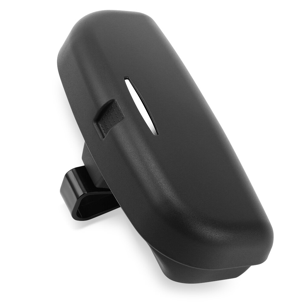 Brillenkokers auto brillenhouder auto magneet zonnebrilhouder in de auto: Stijl 1 zwart