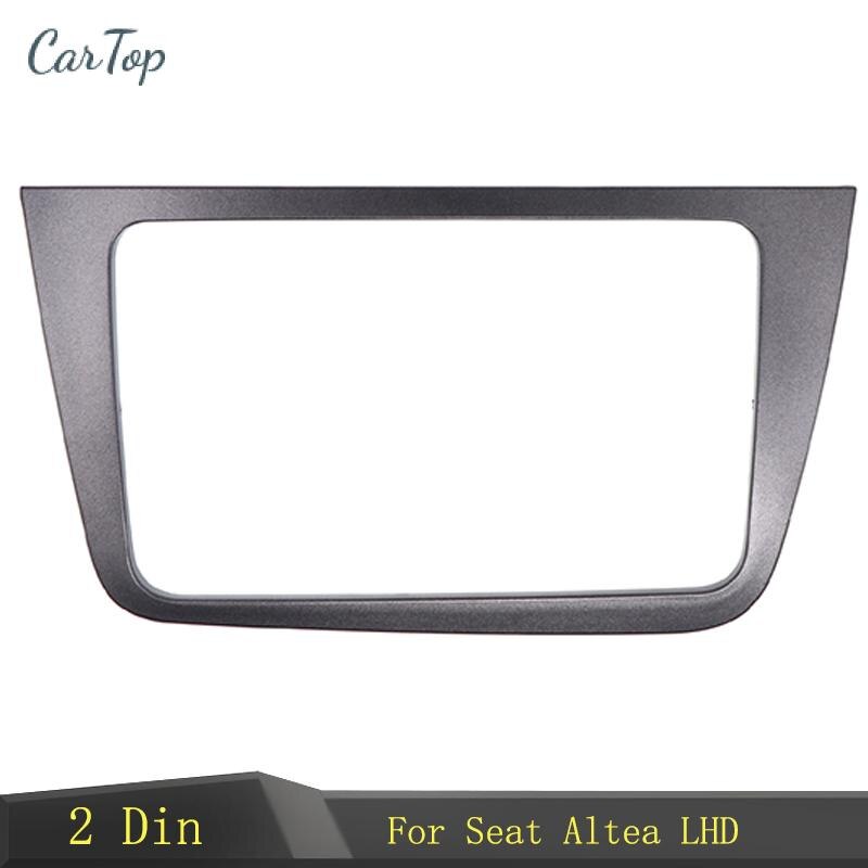 Radio de coche Fascia 2Din marco para Seat Altea LHD izquierda derecha Drive Kit adaptador estéreo MARCO DE DOBLE reproductor de DVD 2 Din
