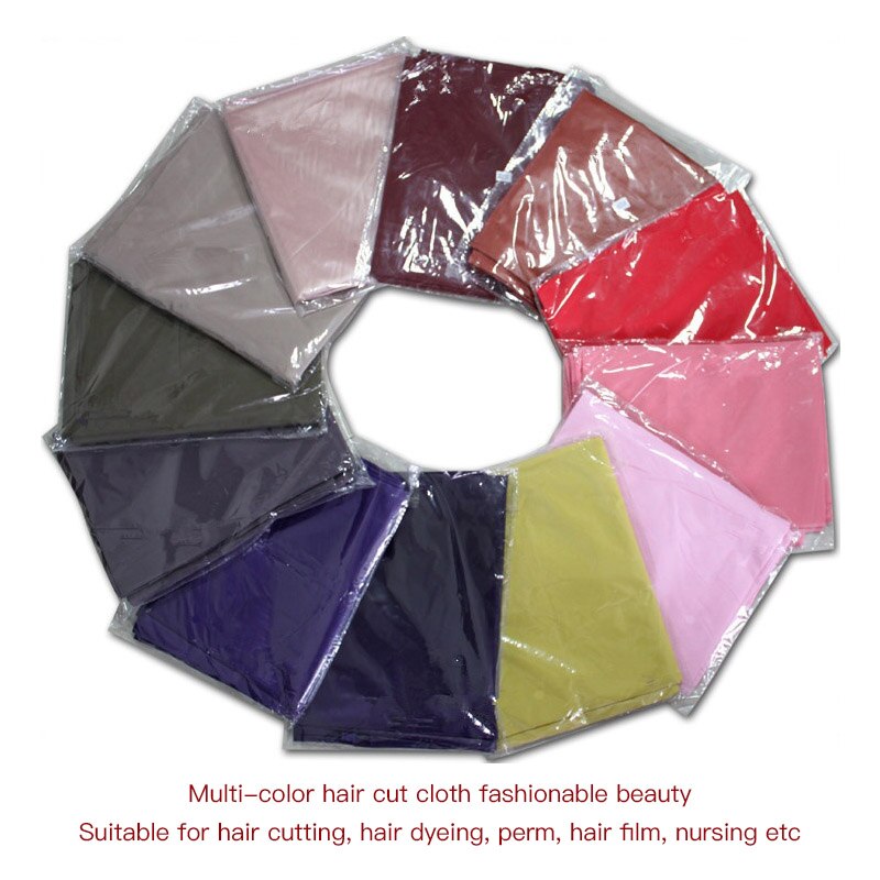 Coupe cheveux imperméable tissu Salon barbier Cape coiffure coiffeur tablier coupe de cheveux Capes pour enfant style tissu aléatoire