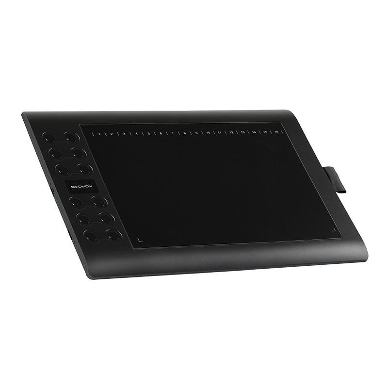 GAOMON M106K 10X6.25 inch Grahpic Tablet with Animation Anti-fouling Glove for Drawing Tablet +Digital Pen as