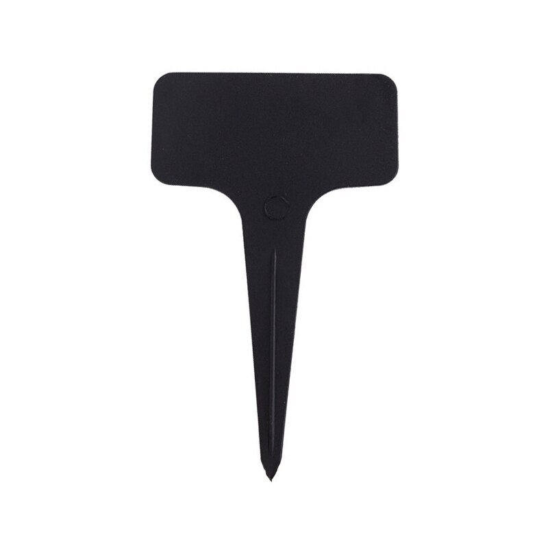 50 Pcs T-shaped Waterproof Plastic Plant Labels Tags Markers Garden Nursery Herbs Flowers Colorful Lables Garden Supplies: 02