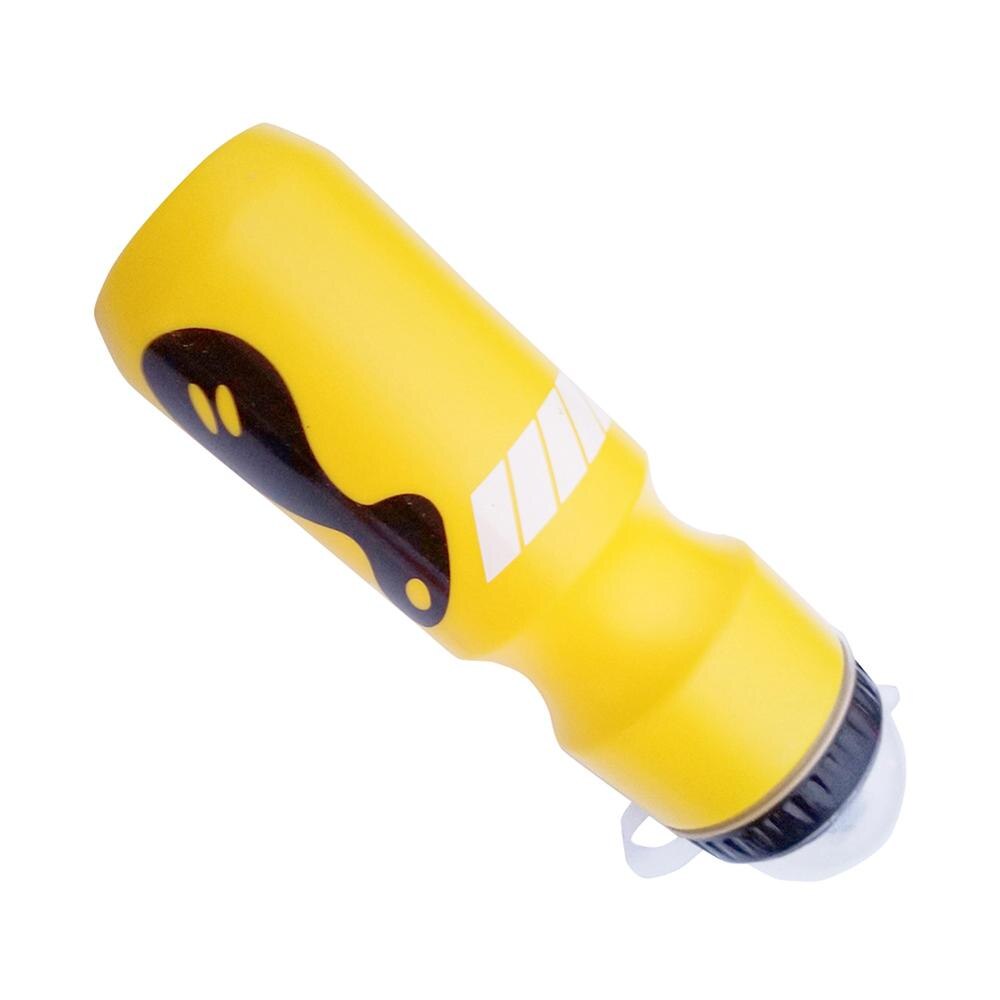 750 Ml Bike Fiets Water Drink Fles Buitensporten Plastic Draagbare Ketel Water Fles Drinkware: Yellow