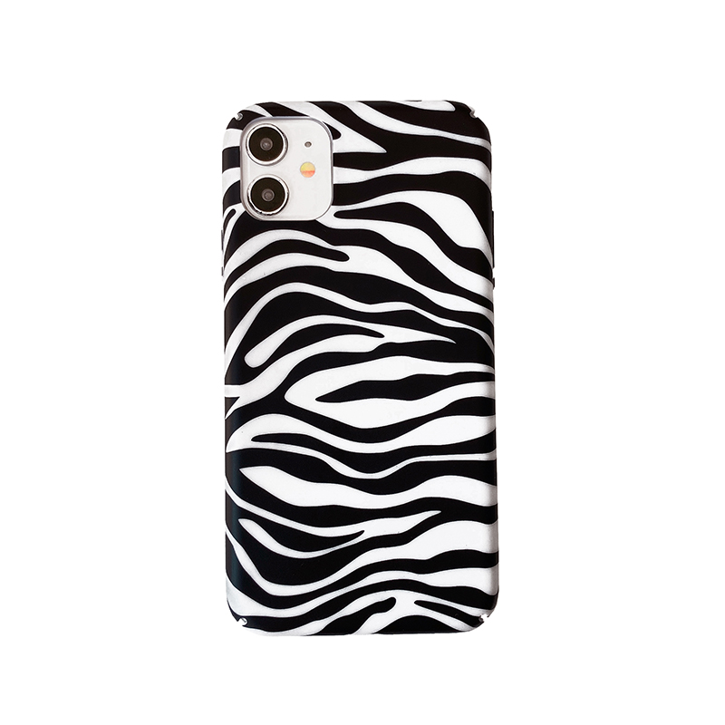 Custodia rigida in plastica dura leopardata con motivo zebrato Hot Ins per apple iPhone 6 6S 7 8 Plus X XS XR MAX 11 Pro 12 se 2020 cover