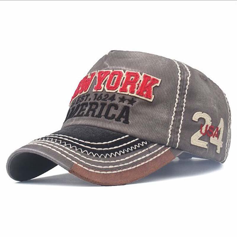 Mænds baseball cap sommer cap hatte til mænd kvinder york streetwear snapback gorras hombre hatte knogler afslappet hip hop caps: Grå