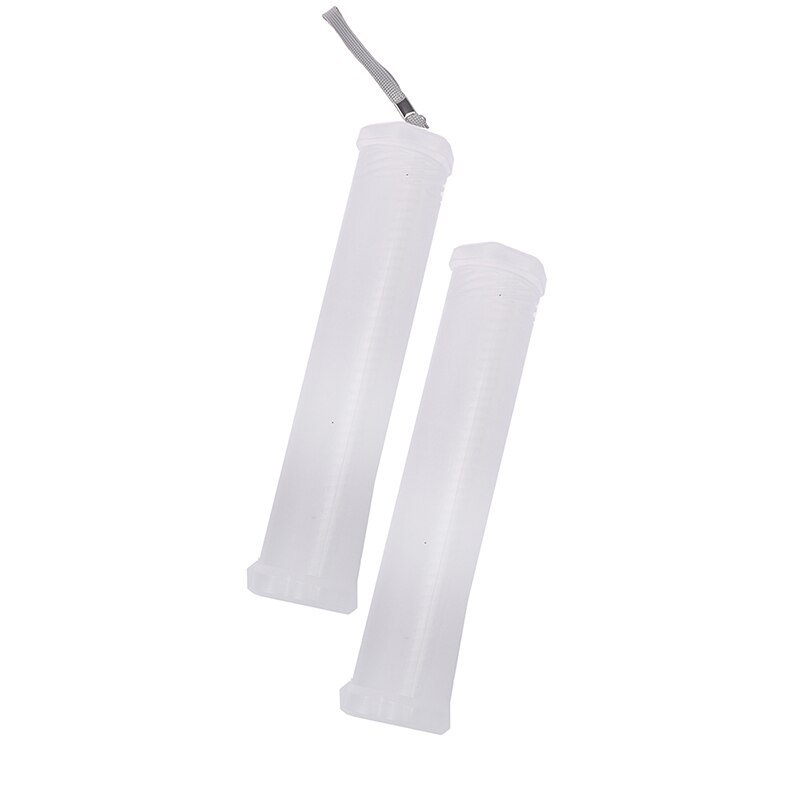 Adjustable Foldable Pen Organizer Plastic Student Supplies Transparent Portable Slim Pen Holder Pencil Case