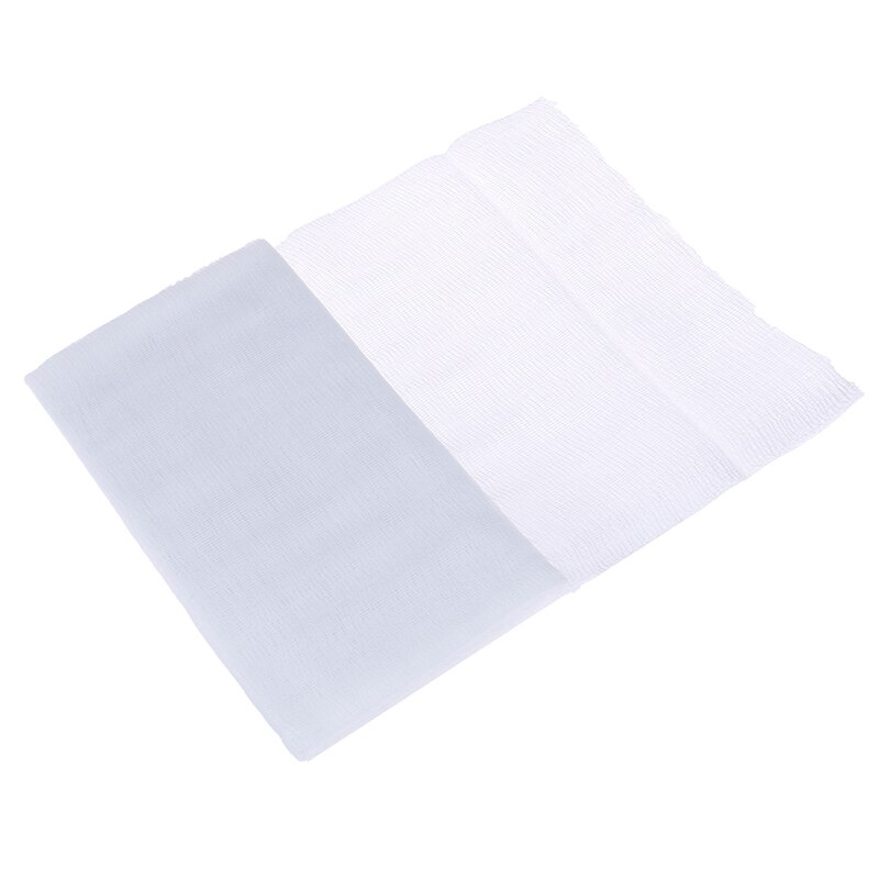 2 Yards 23.5cm For Cheese Cloth Absorbent Gauze Cheese & Pastry Tools Bleached Gauze Cheesecloth Fabric Cotton Cloth