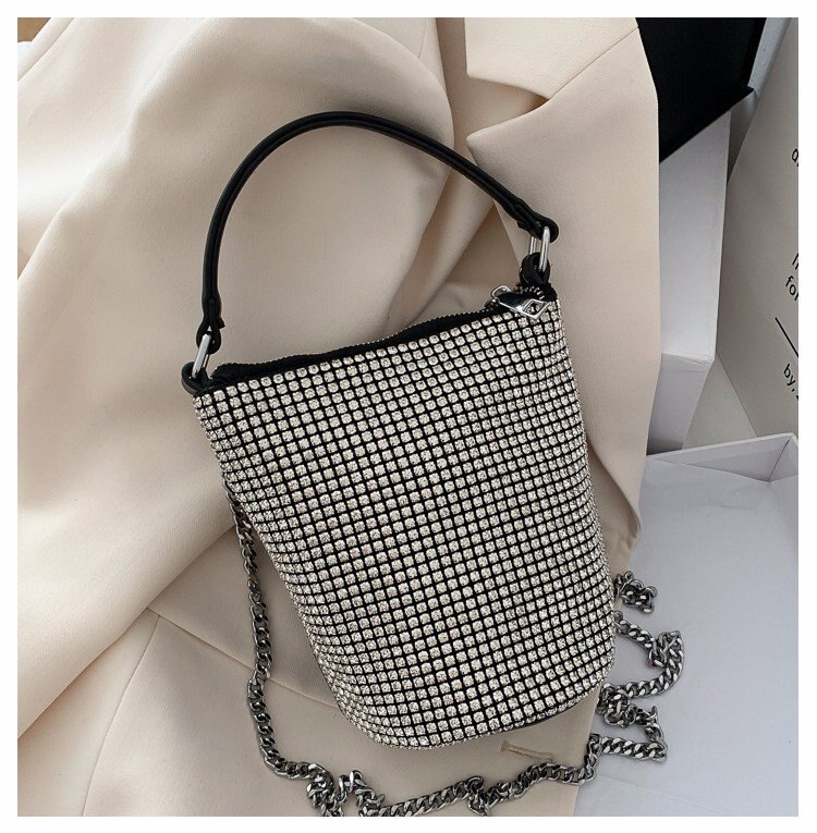 Zachte handtas clutch tas avondfeesttas dames handtassen dames handtassen dames handtas bling diamanten avond clutch tas: Type 2