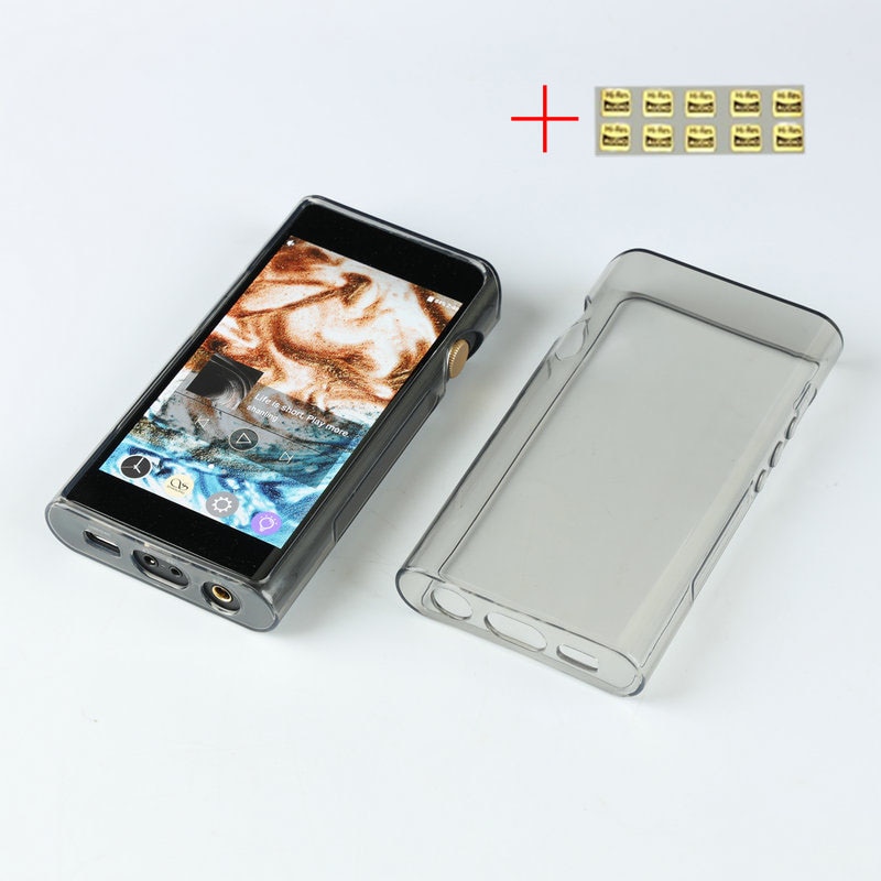 Soft Cover Crystal Tpu Clear Case Voor Shanling M6 M6(21)