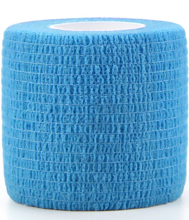 6 Rolls 5Cm Zelfklevende Bandage Wrap,6 Pcs Dierenarts Wrap Samenhangend Bandages Voor Honden Hoeses Huisdier Dieren Voor Wrist Healing Enkel: Light Blue