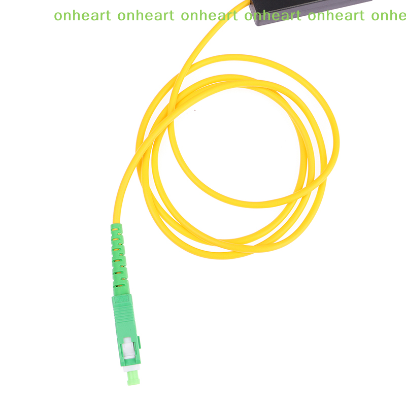 Konischer 1-zu-2 Splitter-Box / APC Computerzubehör 1 Stk. 1x2 FTTH Glasfaser-Splitter 1-zu-2 Glasfaser-Splitter-Box