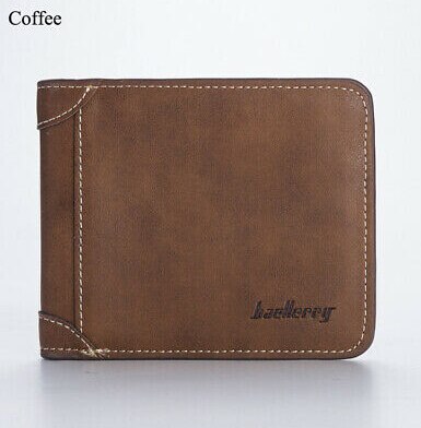 Mens Casual Portefeuilles Lederen Korte Opvouwbare Portemonnee Portemonnee billetera mujer Man 17 Creditcards Houder Korte Portefeuilles carteira: C