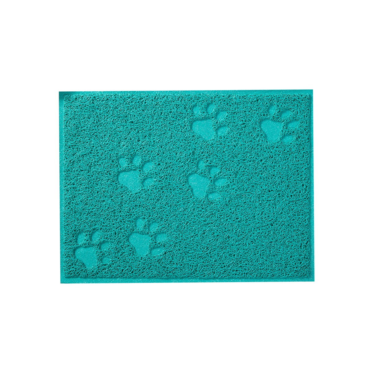 1 stücke Haustier Hund Welpen Katze Fütterung matt Pad Nette PVC Bett Schüssel Schüssel Lebensmittel Futter Platzierung Katze Wc matt: C2