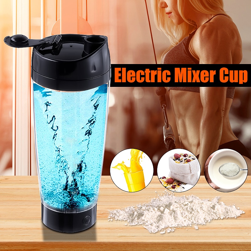 Elektrisk automatisk kaffe protein mælk blender kop shaker hjem rejse usb genopladelig juice blender 600ml