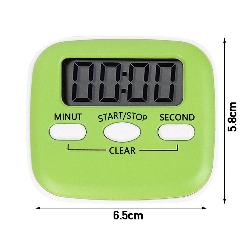 LCD Digital Screen Kitchen Timer Magnetic Cooking Countdown Multifunctional Stopwatch Clock Alarm Tools Temporizador Sleep T9S9