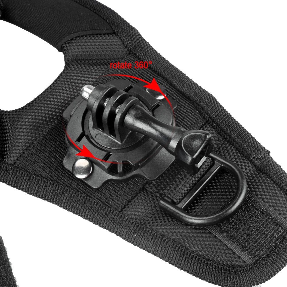 Handschuh Handgelenk Band 360 Grad Schwenker Drehung Hand Gurt Gürtel Stativ Halterung für GoPro Xiaomi Yi OSMO MAX SJCAM SJ4000 SJ5000 Kamera