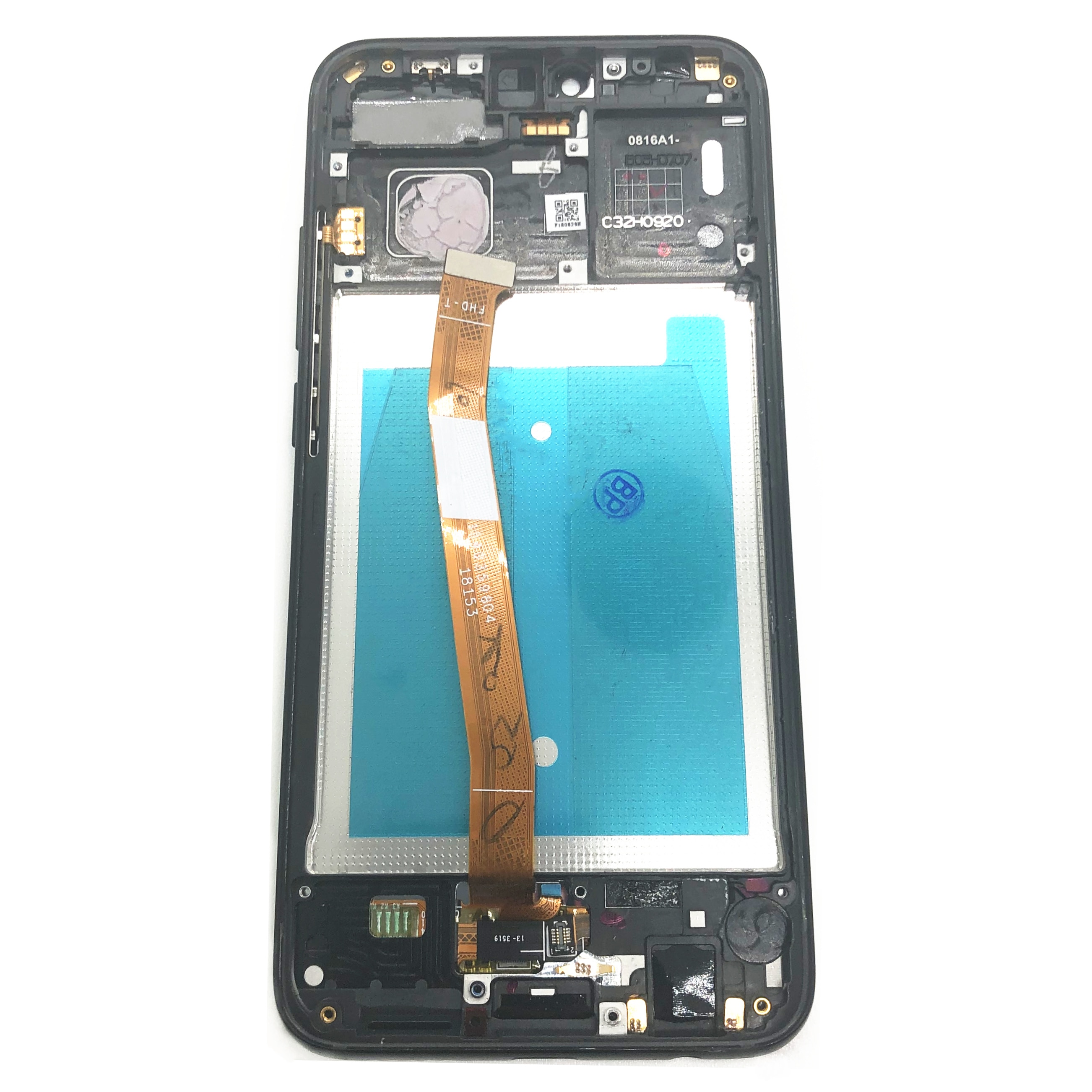 5,84 LCD Für Huawei Honor 10 LCD Anzeige Touchscreen Digitizer Montage Mit Rahmen Für Huawei Honor 10 Kol-AL10 Kol-L29 Kol-L19