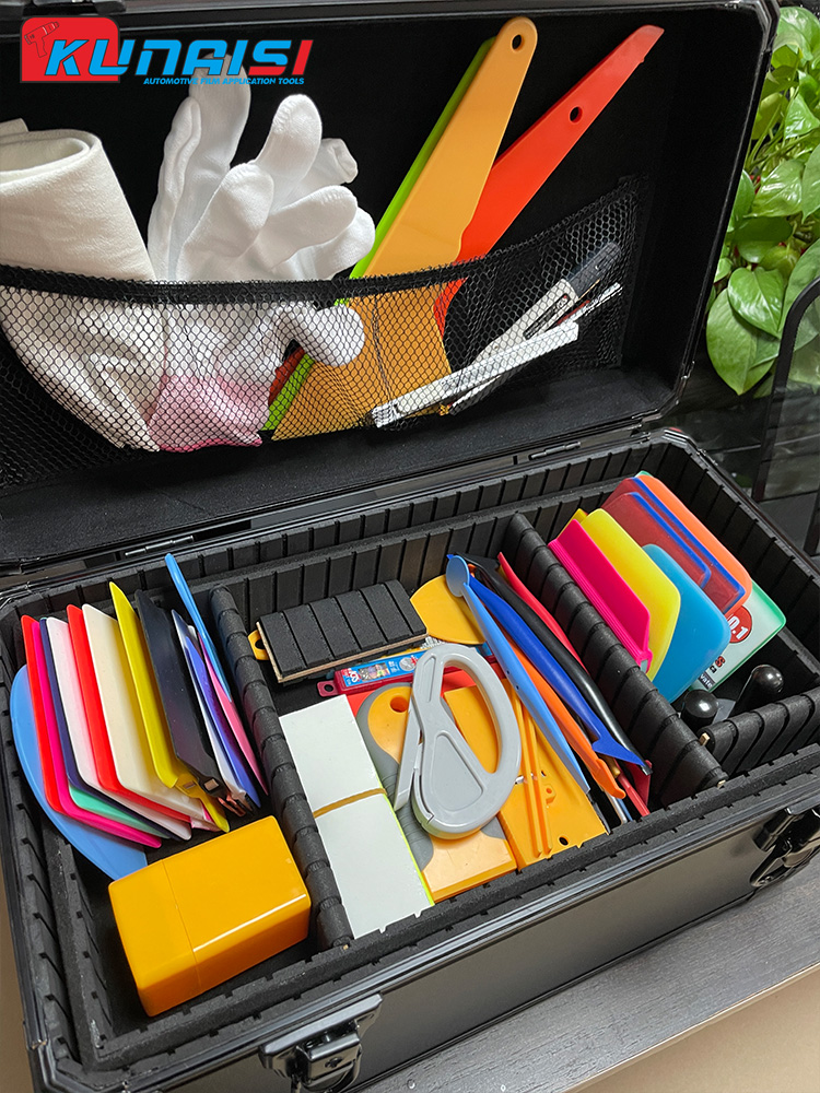 Gereedschapskist Abs Plastic Veiligheidsuitrusting Instrumentenkast Draagbare Droge Gereedschapskist Schokbestendige Gereedschapskoffer Met Voorgesneden Schuimauto