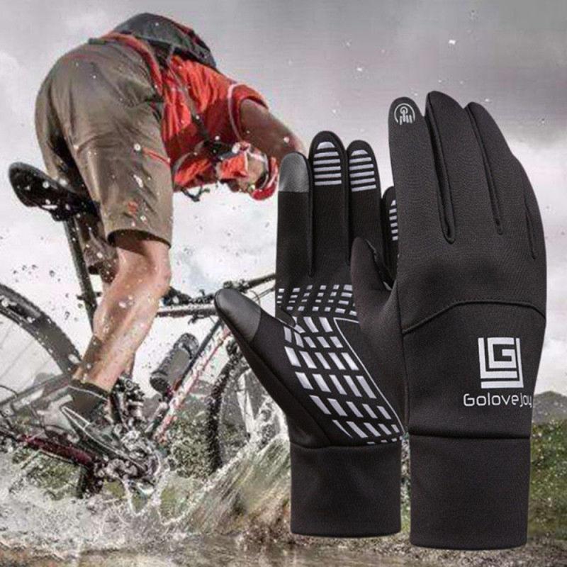 Unisexe gants Sport néoprène étanche écran tactile mitaines thermiques hiver gants chauds doigt complet pour Camping randonnée ski