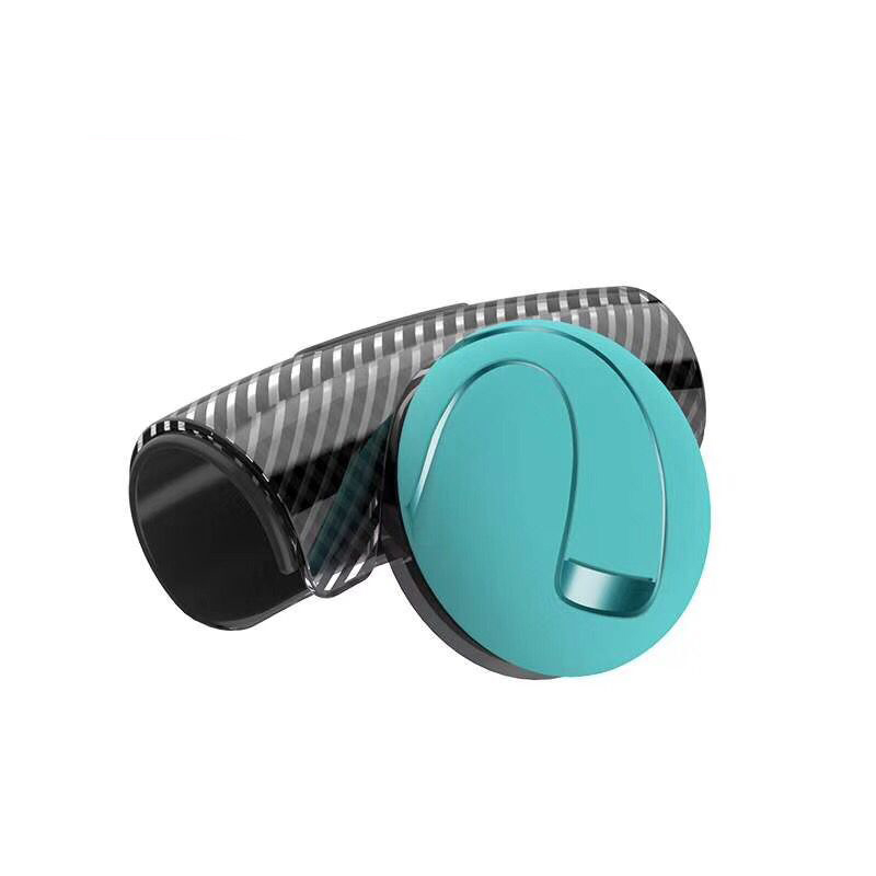 Auto Lenkrad Spinner Knopf Power Griff Ball Hand Control Ball Auto Griff Knopf drehen Helfer Autos Hilfs Booster Ball: Blau