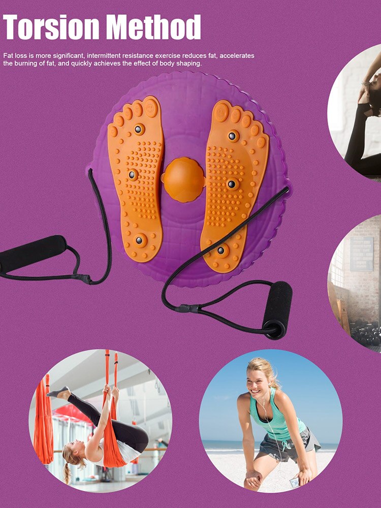 Twister Plaat Twist Board Plaat Draai Schijf Afslanken Benen Fitness Twist Taille Wriggle Plaat Balans Voetmassage Disc