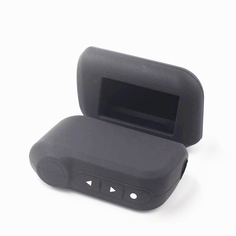 2-modo Chiave Custodia per Starline A63 A39 A36 A66 A96 Custodia protettiva di Silice Telecomando LCD Sistema di Allarme di Controllo portachiavi Sostituire Copertura