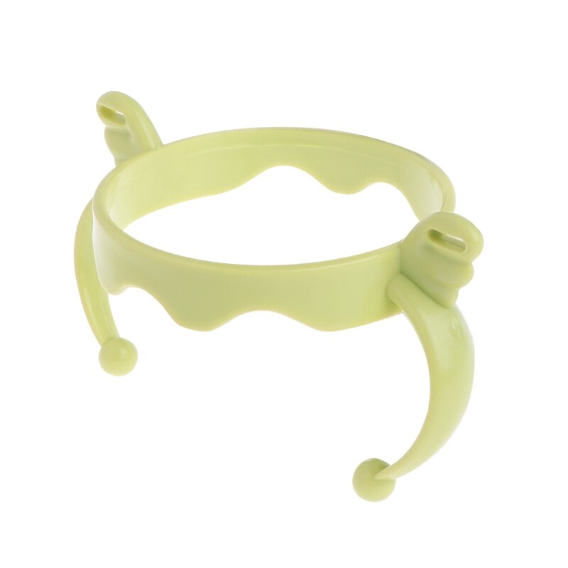 Poignées de biberons en plastique pour bébés, 2 pièces, support de sangle antichute pour poignée de biberons
