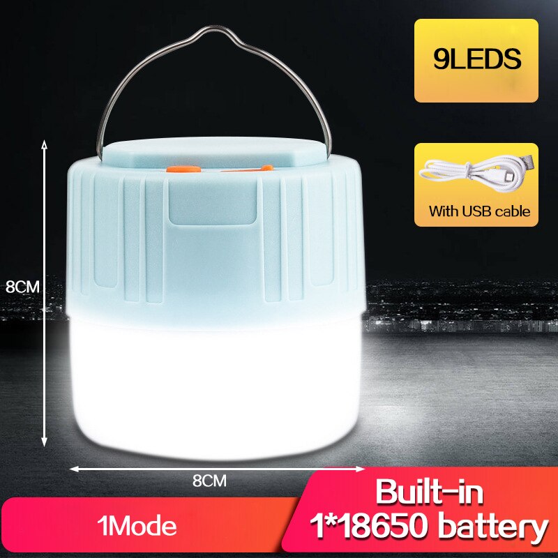 280W 190W Camping Light USB Rechargeable Bulb For Outdoor Tent Lamp Solar LED Portable 3 Mode Tent Lanterns Emergency Lights: package A