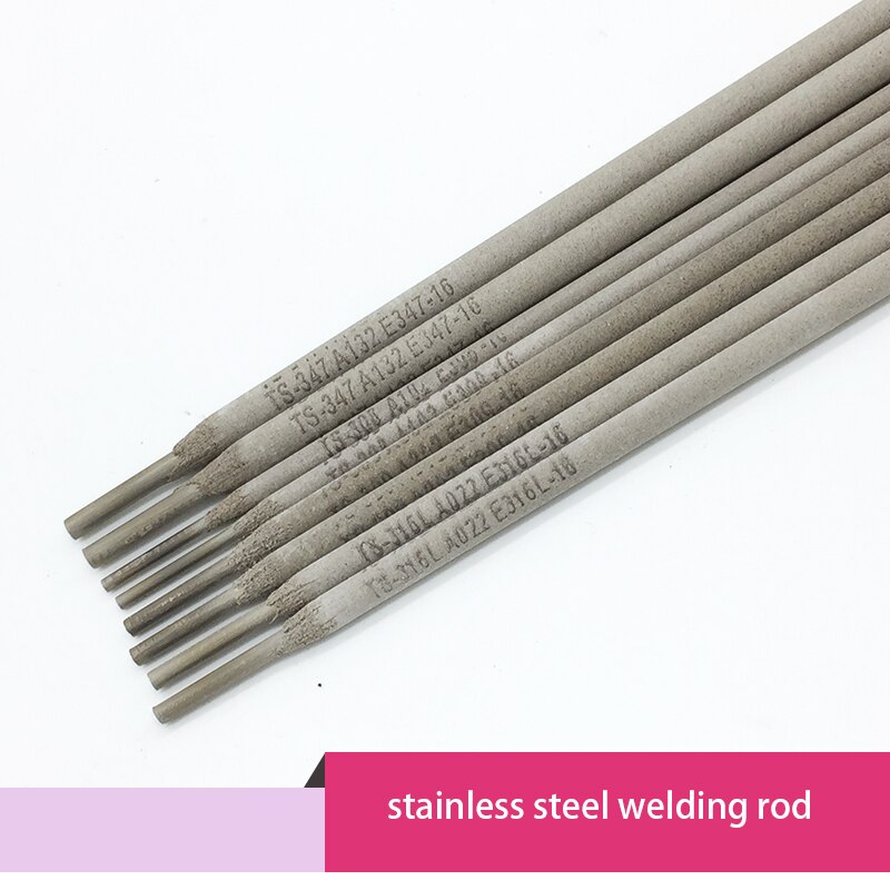 10pcs stick Welding consumables covered electrodes for welding stainless steel 1.6mm 2.0mm 2.6mm 3.2mm 4.0mm 5.0mm