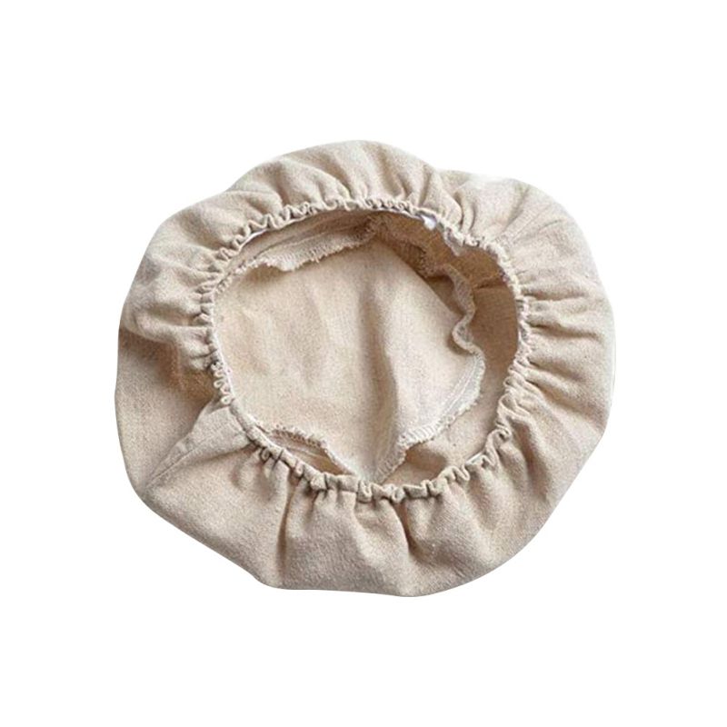 Oval Dough Banneton Brotform Dougn Rattan Bread Proofing Proving Baskets Fermentation Wicker Basket Kitchen Supplies: Cotton sack cover