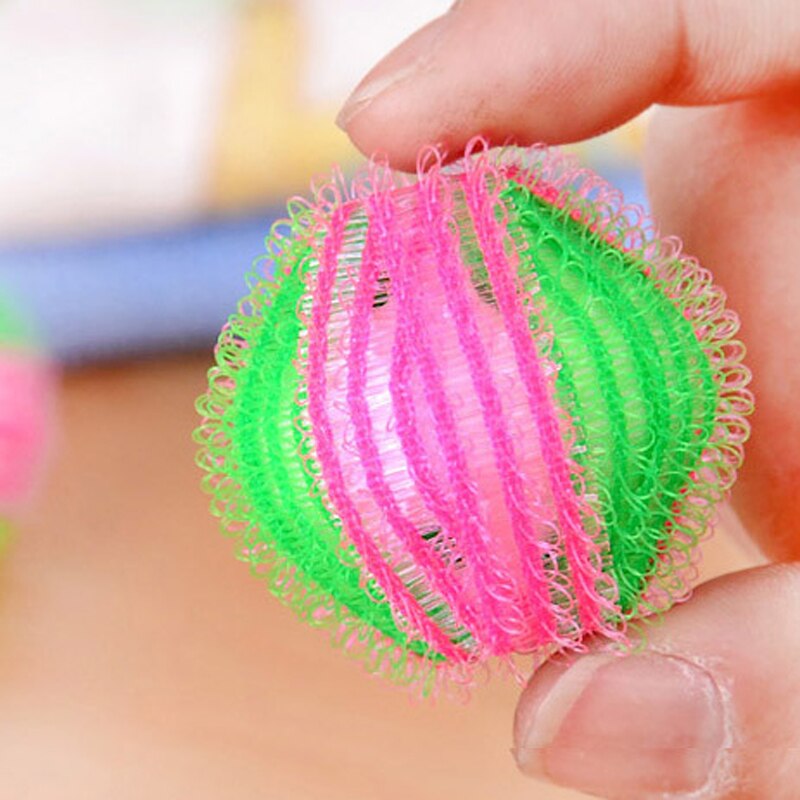 6pcs Washing Machine Balls Wash Laundry Ball Dryer Fabric Soften Helper Cleaning Tools Saves Drying Time Trockner Ball