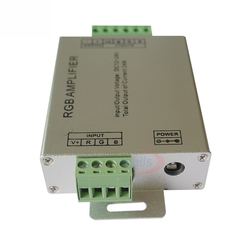 DC12V-24V Led Rgbw/Rgb Versterker 12A 24A 30A 3CH 4CH Output Rgbw/Rgb Led Light Strip Power Repeater console Controller