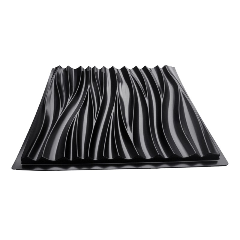 Wave Patroon Muur Beton Cement Gips Mal Plastic Baksteen Steen Tegels Diy Handleiding Tuin Gazon Pad Bestrating Bestrating Bestrating