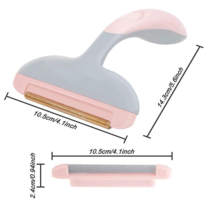 2-in-1 Portable Sweater Yarn Remover Tool, Carpet Hair Scraper, Suitable for Sofa Coat, No Fluff or Pet Hair
