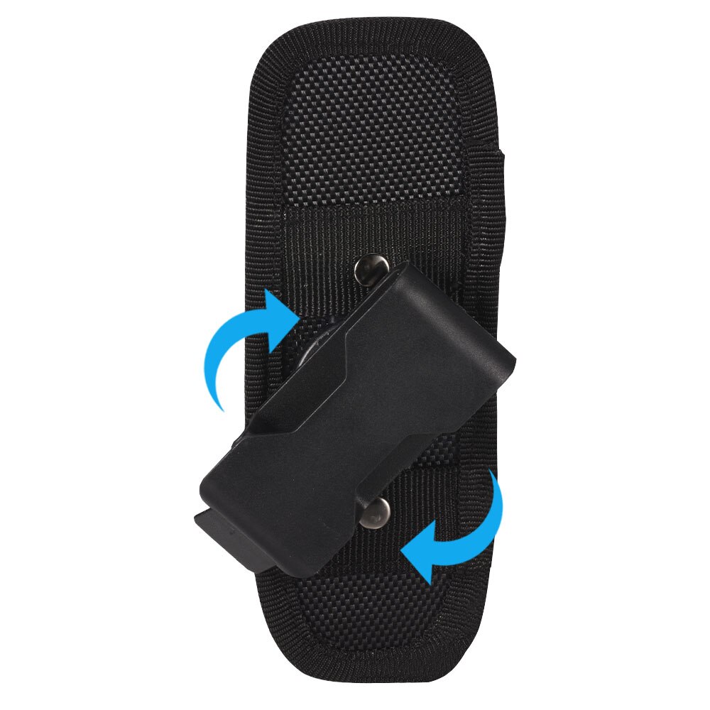 Compatibel Holster Voor Raptor Emergency Response Scharen Outdoor Wandelen 360 Graden Draaibare Zaklamp Pouch Holster Taille Tas