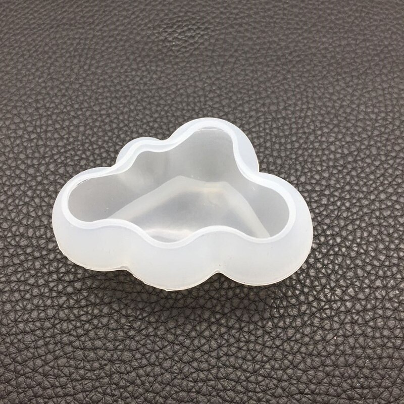 3D Cloud Vorm Kaars Siliconen Mal Diy Gips Gips Mal Voor Auto Decoratie Siliconen Zeep Kaars Mallen