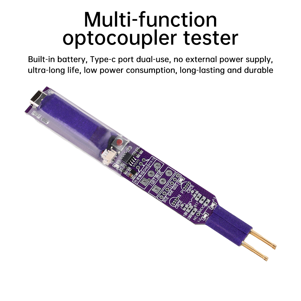 Probador de optoacoplador, herramienta de detección de prueba de optoacoplador, módulo de prueba en línea, herramienta de reparación electrónica de optoacoplador