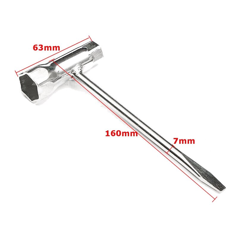 Bar Nut T Chainsaw Wrench Spanner 1/2 inch (1m) x 3/4 inch (19mm)for STIHL Husqvarna