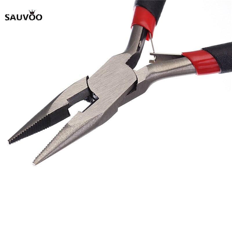 Schmuck Werkzeuge und Ausrügestochen 12cm Lange Flache Nase Zangen Pince Platte Gießen Schmuckstück für Schmuck Machen Werkzeuge: teeth pliers