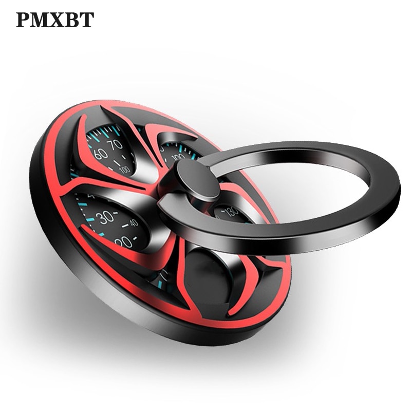 Gyro doigt anneau support main Spinner rotatif 360 Rotation métal support de téléphone Mobile support pour iPhone 7 8 Samsung S8 Huawei Fun