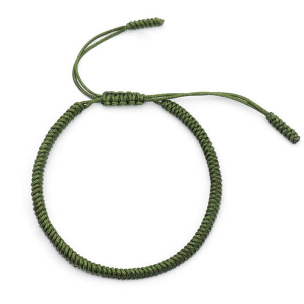 7 kleur Yoga Armband Tibetaanse Boeddhistische Goede Lucky Charm Tibetaanse Armbanden & Armbanden Voor Vrouwen Mannen Handgemaakte Knopen Touw Armband
