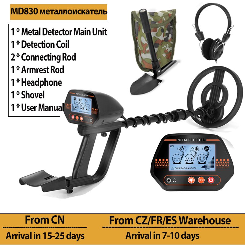 KKMOON Unterirdischen Metall Detektor Gold Schatz Detektoren Pinpointer Metall Detektor Jäger Tracker Sucher Metall Finder