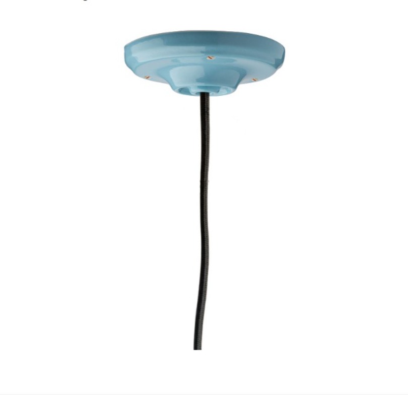 Veggfeste 105mm keramisk lampefot retro vintage takkrok krokholder tallerken 100mm lysekrone pendellampe lampeholder