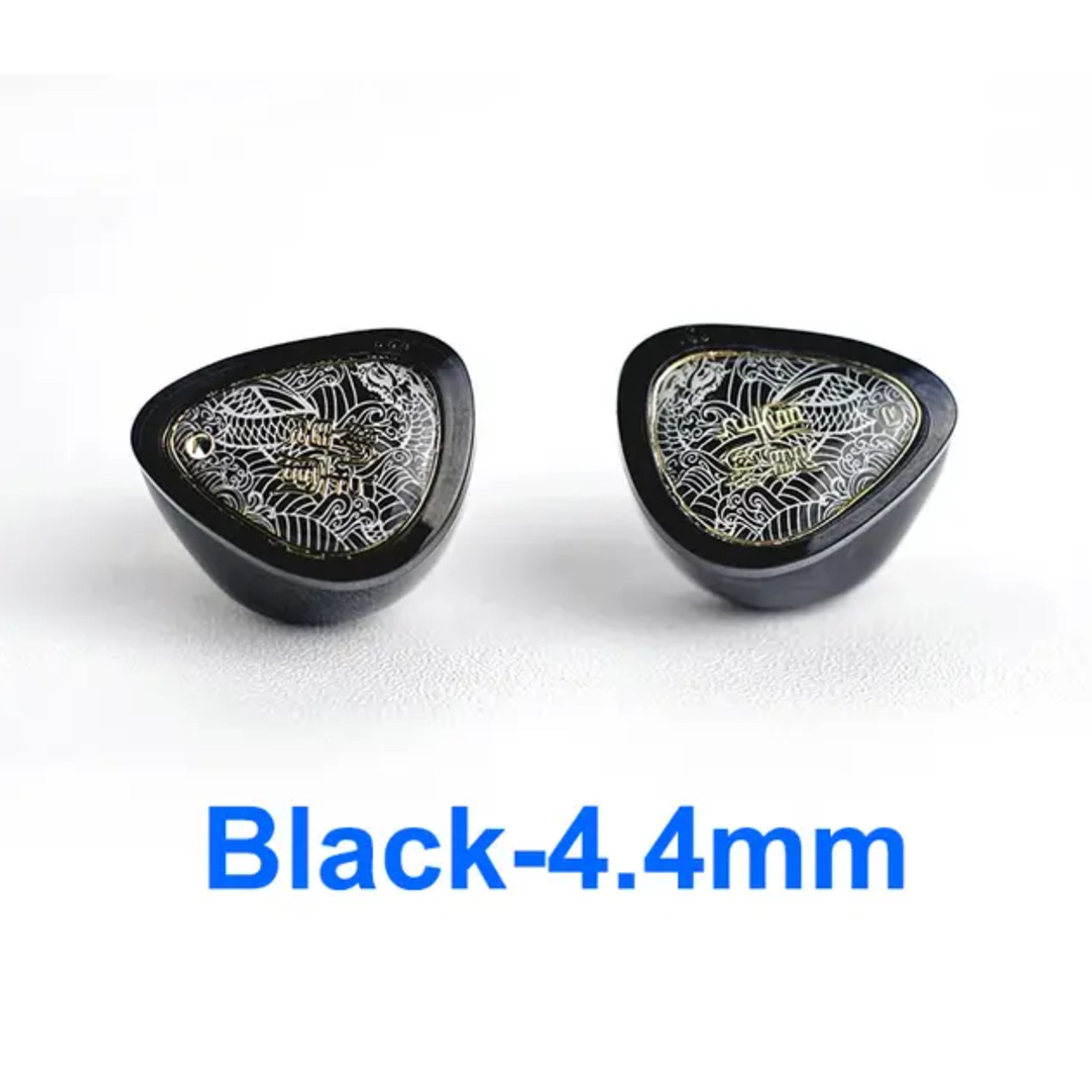 TANGZU WANER 2 WANER 2. generacji Słuchawki douszne HIFI z dynamicznym przetwornikiem, słuchawki o wysokiej rozdzielczości, odłączany przewód 0,78 mm: Brązowy