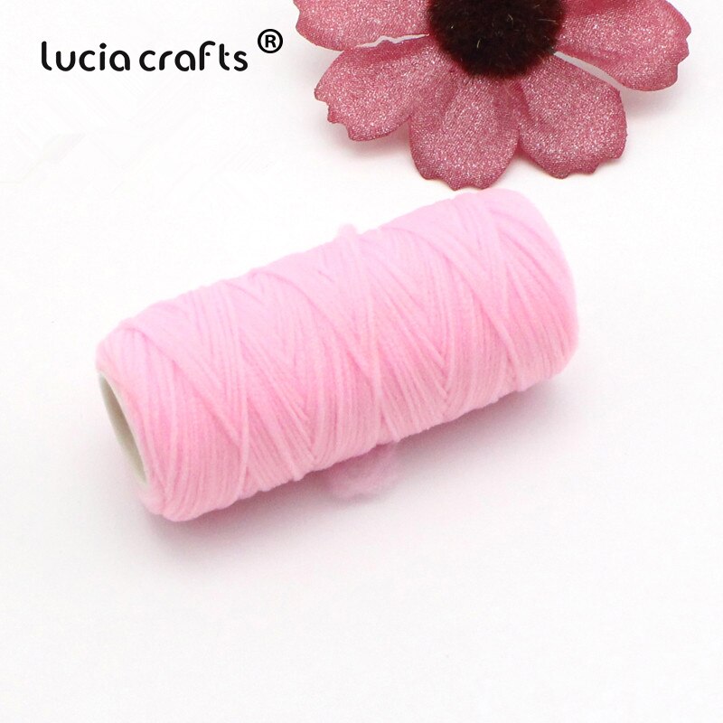 3 Roll /Lot Nylon Coil Elasticity Cord Screen Flower Material Florist Handmade Accessory C0212