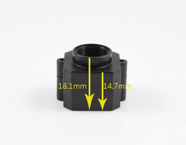 M12 Pinhole lens mount ABS lens mount camera lens mount the CCD lens holder Fixed Pitch 22MM