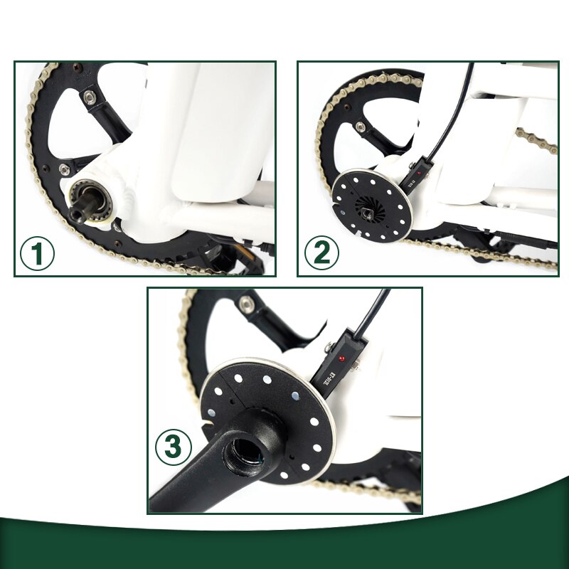 Kt  d12l pas sensor 12 magnetiske ebike deler tilbehør elektrisk sykkel pedal assistent sensor for elektrisk sykkel konverteringssett