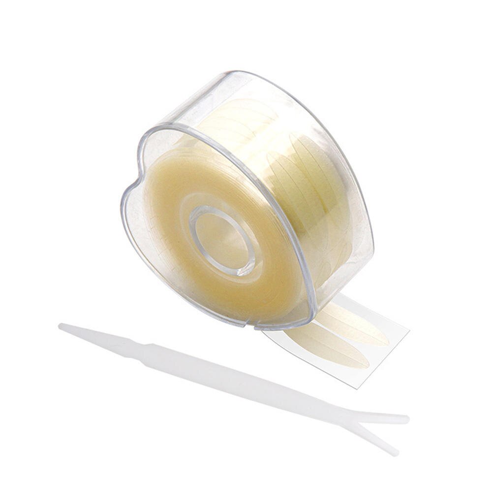 600 Stks/doos Grote Ogen Make Ooglidcorrectie Sticker Onzichtbare Dubbele Ooglid Tape Vouw Zelfklevende Stickers S/L Clear Beige cosmatic Tool: Heart L