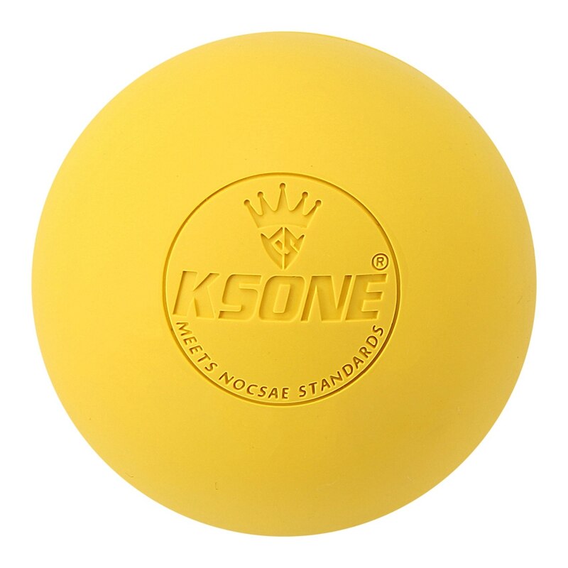 Ksone 2 stück massageball 6.3cm faszienball lacrosseball yoga muskelentspannung schmerzlinderung tragbarer physiotherapieball , 1 & 3