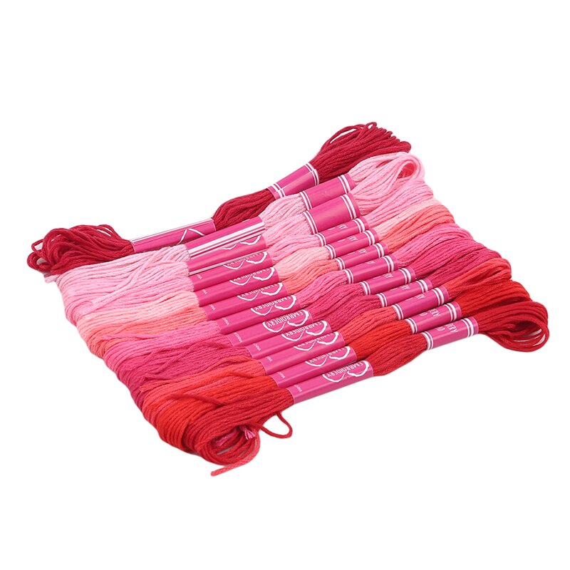 Cross Stitch Thread The Unique Style 7 Cross Stitch Cotton Embroidery Thread Floss Sewing Skeins Craft Different Gradient Color
