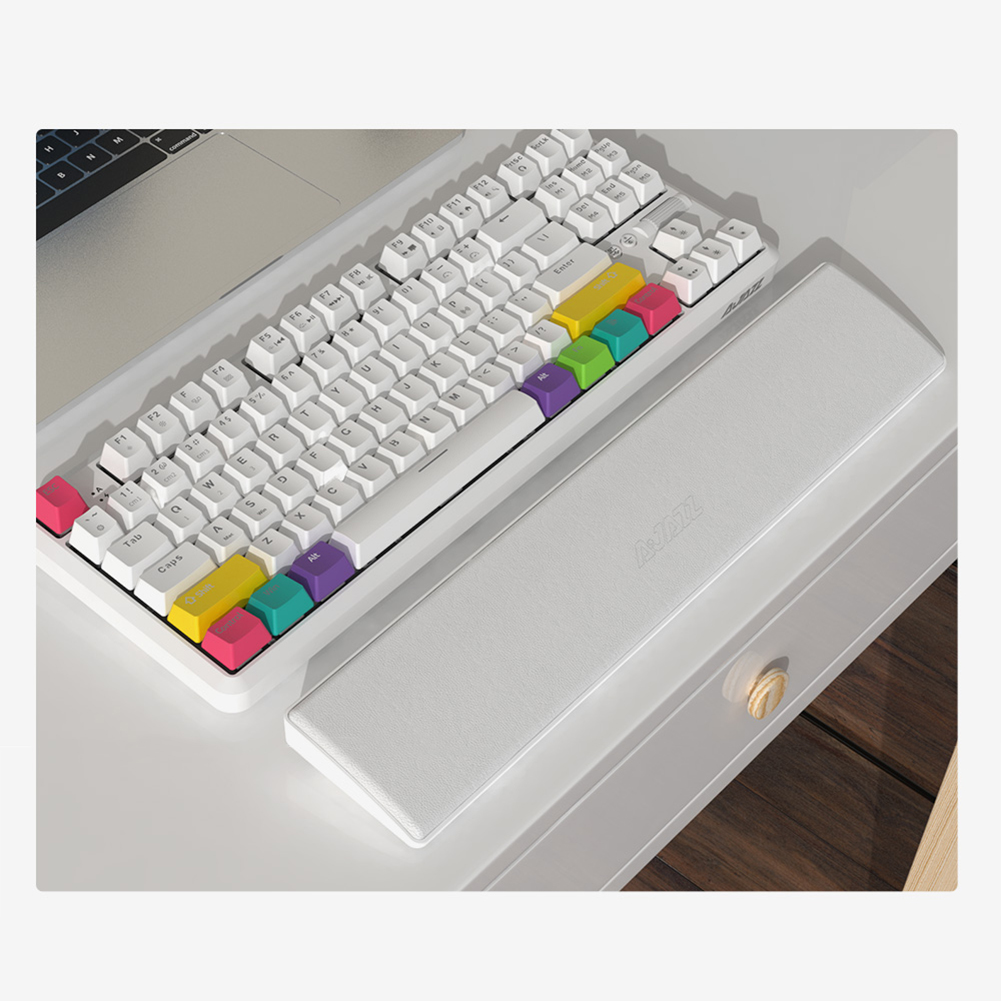 Gomaespuma con memoria ergonómico teclado Pad 104/87/61 llaves antideslizante Oficina de teclado soporte Pad